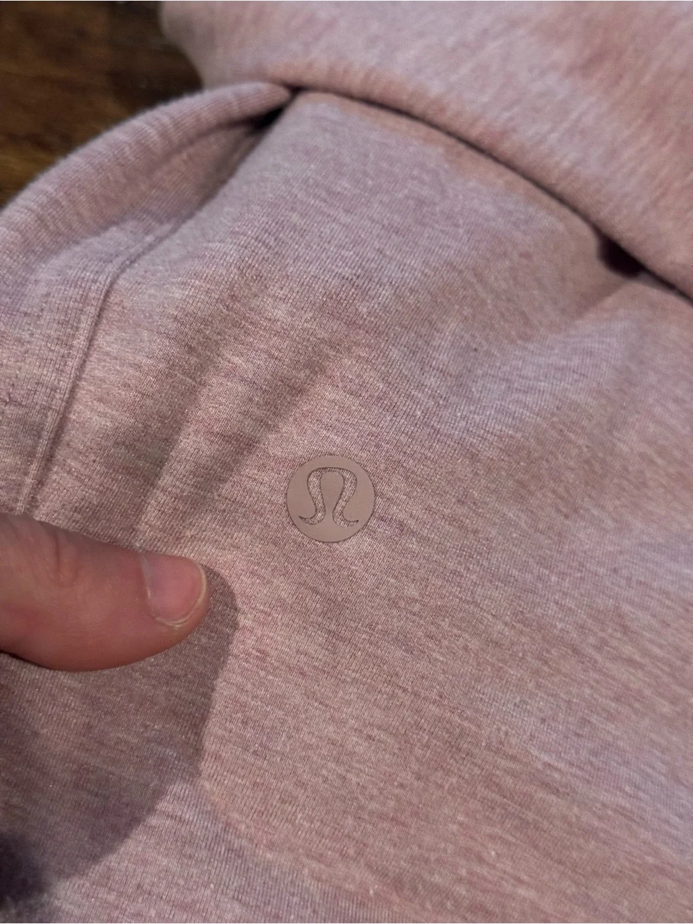 Lululemon High Lines Pullover Heathered Vintage Mauve Size 6